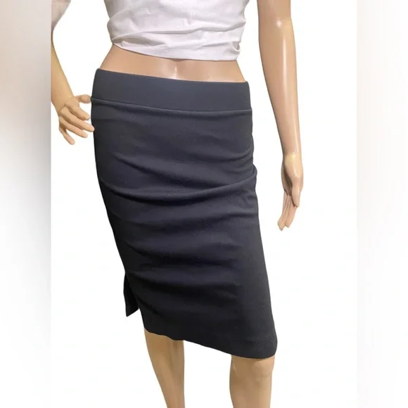 MADEWELL BLACK PENCIL SKIRT FOR WOMEN STRETCHY SIZE XSMALL - Picture 3 of 9